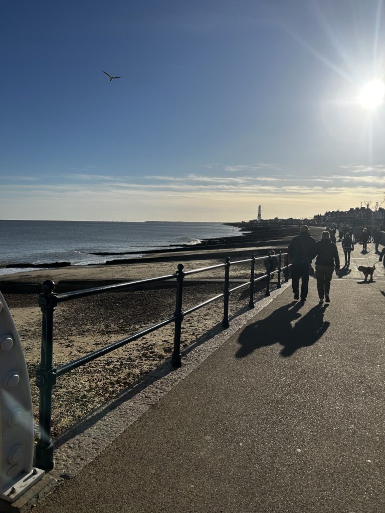 The view from Cromer Promenade